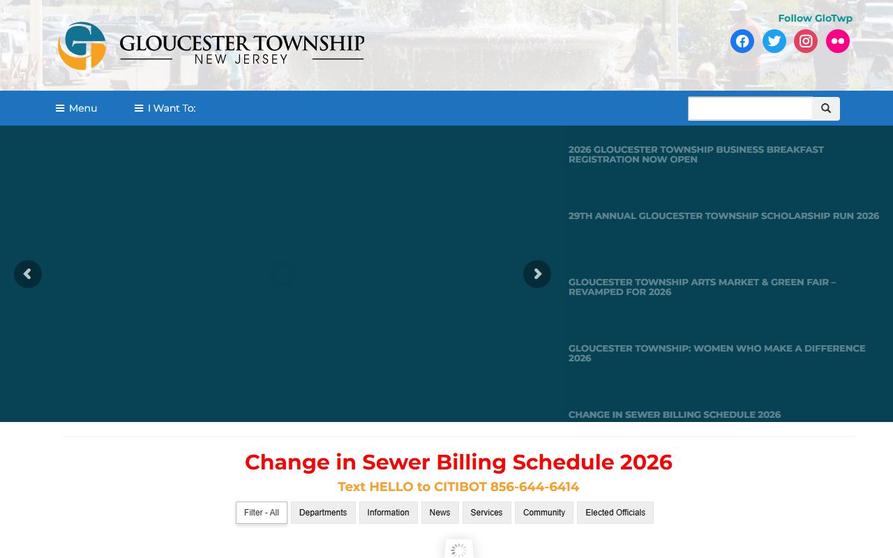 Gloucester Township official website for dissolution of marriage resources